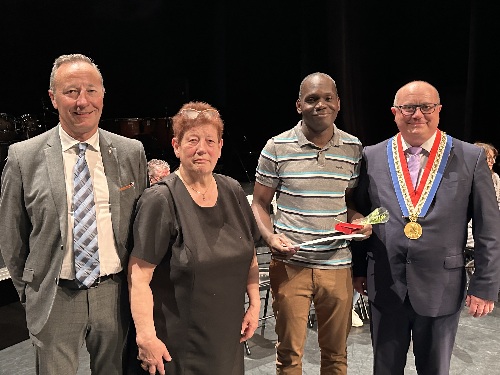 Remise des médailles du travail